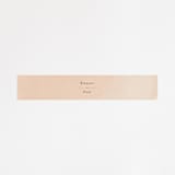 "Desert Wash" - Belly Bands in Peach by Amy Kross - Assembled with Invitation