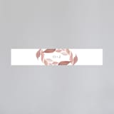 "Fallen" - Belly Bands in Rust by Creo Study - Assembled with Invitation