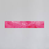 "Skyline Atlanta" - Belly Bands in Magenta by Laura Condouris - Assembled with Invitation