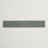 "Sketch" - Belly Bands in Cloud by Sara Hicks Malone - Assembled with Invitation