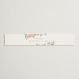 "Peony Wreath" - Belly Bands in Peach by Joanna Griffin - Assembled with Invitation
