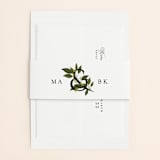 "Conservatory" - Belly Bands in Honeysuckle by Jennifer Postorino - Front