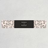 "Lovely Vine" - Belly Bands in Blush by Susan Moyal - Assembled with Invitation