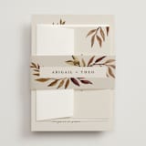 "botanical portrait" - Belly Bands in Leather by Kate Ahn - Front