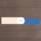 "Color Arch" - Belly Bands in Aquatic by Baumbirdy - Assembled with Invitation