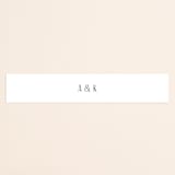 "Narrative" - Belly Bands in Frost by Jennifer Wick - Assembled with Invitation