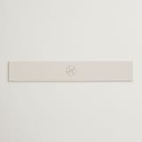 "Emblem" - Belly Bands in Champagne by Everett Paper Goods - Assembled with Invitation