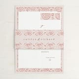 "Terracotta" - Belly Bands in Rust by Kanika Mathur - Front