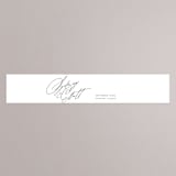 "By Your Side" - Belly Bands in Crest by Design Lotus - Assembled with Invitation
