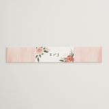 "Blossom" - Belly Bands in Blush by Susan Moyal - Assembled with Invitation