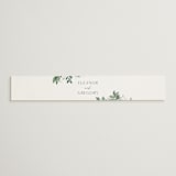 "Grove" - Belly Bands in Fern by Everett Paper Goods - Assembled with Invitation