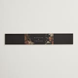 "Fall Garden Bouquet" - Belly Bands in Rust by Grace Kreinbrink - Assembled with Invitation