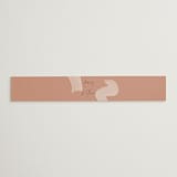 "Script" - Belly Bands in Mauve by Nazia Hyder - Assembled with Invitation