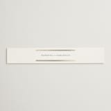 "Hampton" - Belly Bands in Chantilly by Wildfield Paper Co - Detail