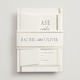 "Side Stripe" - Belly Bands in Pearl by Nicole Walsh - Front