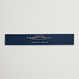 "Ornate Deco" - Belly Bands in Goldenrod by GeekInk Design - Assembled with Invitation