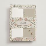 "dancing in the garden" - Belly Bands in Blush Meadow by Grae - Front