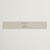 "Luxe Lines" - Belly Bands in Champagne by Kristin Oliversen - Detail