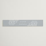 "Wild Roses" - Belly Bands in Powder Blue by Kristen Smith - Detail