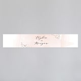 "Formal Watercolor" - Belly Bands in Bashful by Jennifer Postorino - Assembled with Invitation