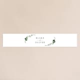 "Sparkling Ferns" - Belly Bands in Garden by Kristie Kern - Assembled with Invitation