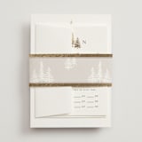 "Gilded Forest" - Belly Bands in Snow by Stacy Maalouf - Front