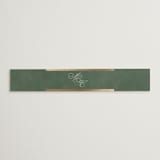 "Vintage Oval" - Belly Bands in Rosemary by Emily Betts - Detail