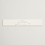 "Forever And" - Belly Bands in Snow by Jen Banks - Assembled with Invitation