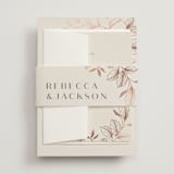 "Lovely" - Belly Bands in Creme by Stardust Design Studio - Detail