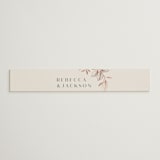 "Lovely" - Belly Bands in Creme by Stardust Design Studio - Assembled with Invitation