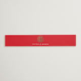 "HAPPINESS x 2" - Belly Bands in Ruby by Melanie Kosuge - Assembled with Invitation