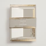 "True Love" - Belly Bands in Clay by Carolyn Nicks - Front