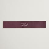 "Fleur" - Belly Bands in Blush by Lori Wemple - Assembled with Invitation
