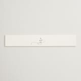 "Elegant Flourish" - Belly Bands in Sugar by Jessica Williams - Assembled with Invitation