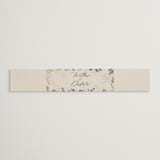 "Botanical Edge" - Belly Bands in Latte by Susan Moyal - Assembled with Invitation