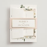 "Country Garden" - Belly Bands in Verdant by Susan Moyal - Front