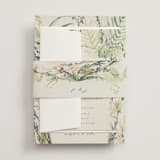 "fresh tropical" - Belly Bands in Greenery by Phrosné Barwood - Detail