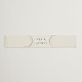 "Curves" - Belly Bands in Chiffon by Amy Payne - Assembled with Invitation