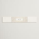 "The Wedding" - Belly Bands in Marshmallow by Kaydi Bishop - Assembled with Invitation