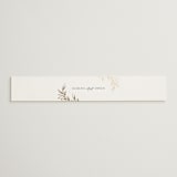 "KEIRAH" - Belly Bands in Pearl by Melanie Kosuge - Assembled with Invitation
