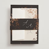 "Bliss" - Belly Bands in Cocoa by Leah Bisch - Detail