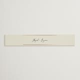 "together" - Belly Bands in Cream Puff by Pixel and Hank - Assembled with Invitation