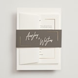 "Balanced" - Belly Bands in Milk White by Robin Ott - Front