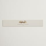 "Vista" - Belly Bands in Fallen Snow by Robin Ott - Front