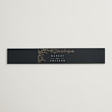 "Beautiful Chuppah" - Belly Bands in Midnight by Ana de Sousa - Assembled with Invitation