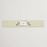 "Royal Wedding" - Belly Bands in Pista by Teju Reval - Assembled with Invitation