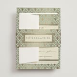 "Aatreya" - Belly Bands in Aqua by Pati Cascino - Detail