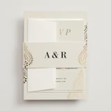 "Henna Stamp" - Belly Bands in Champagne by Oma N. Ramkhelawan - Detail