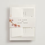 "Love Blossom" - Belly Bands in Blush by Petra Kern - Front