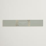 "Riviera" - Belly Bands in Willow by Leia Matt - Assembled with Invitation